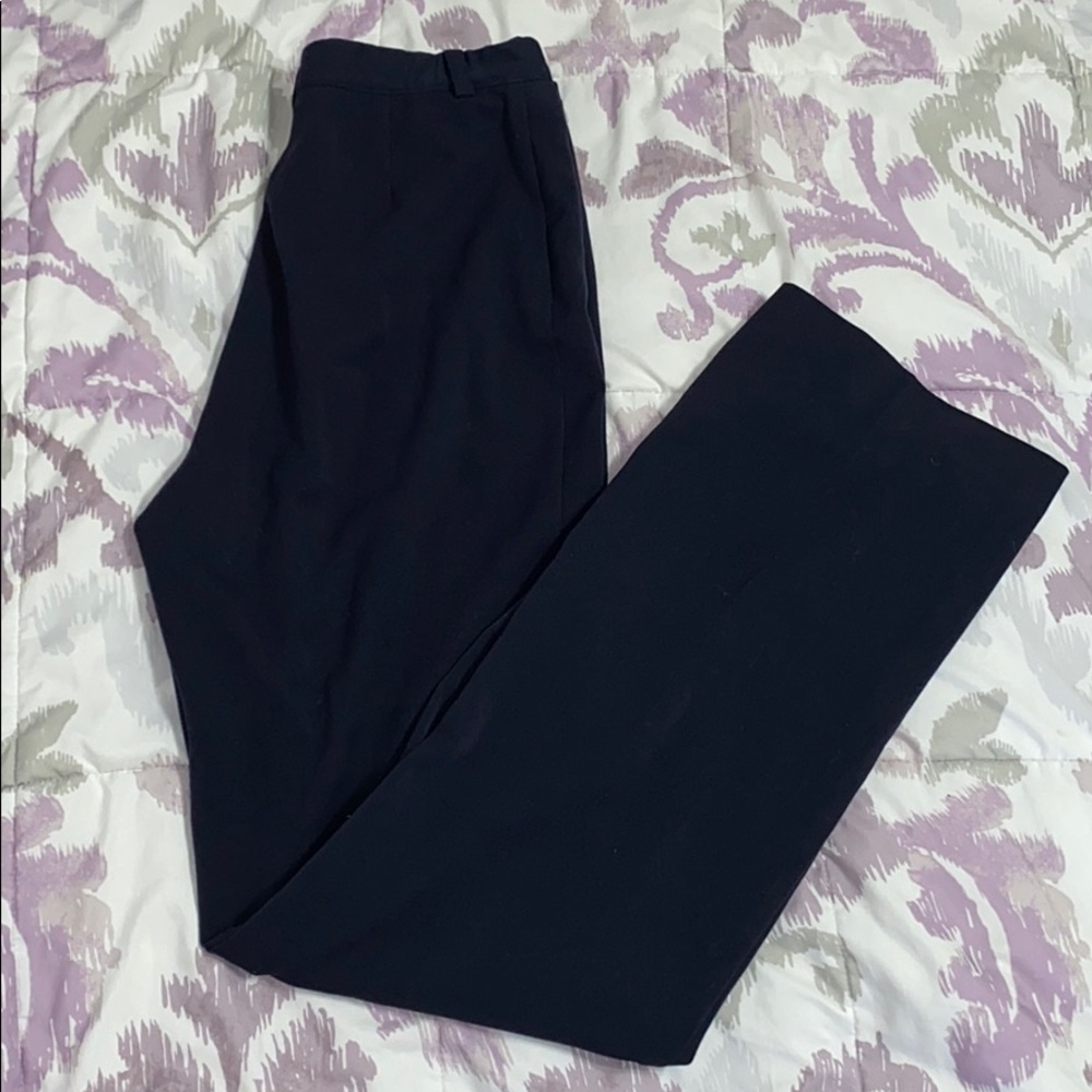 Christopher & Banks Navy Dress Pants